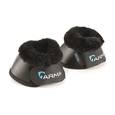 Image of Shires ARMA Anatomic Comfort Over Reach Boots Black Cob