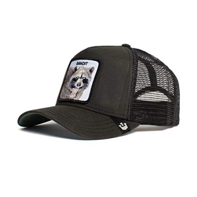 Image of Goorin Bros. Men&#039;s The Farm Mesh Cap Women Baseball, Trucker Bandit Black #27769, One Size