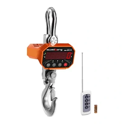Image of Steinberg Systems Crane Scale Hook Hanging Digital LED 5t/1kg Remote Control SBS KW 5/2K (5000 kg / 4.4 lbs (2 kg), LED, 20m)