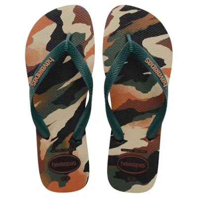 Image of Havaianas Men Top Camu, Black/Pantanal Green, 6/7