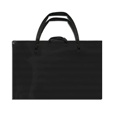 Image of Black Art Portfolio Case with Shoulder Strap (W 0.20 x L 36 H 24 inches)
