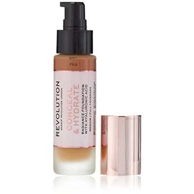 Image of Revolution Beauty London, Conceal and Hydrate, Foundation, F11.2, 23ml