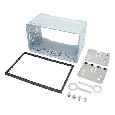 Image of Universal Double Din Car Stereo Radio Headunit Fitting Cage Mounting Kit with Frame 2DIN