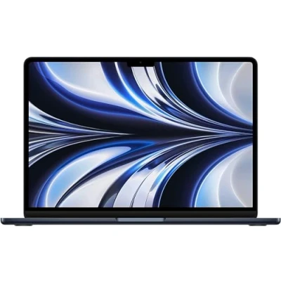 Image of 2022 Apple MacBook Air with M2 chip (13 inch, 8GB RAM, 256GB SSD Storage) (QWERTY English) Space Gray (Renewed)