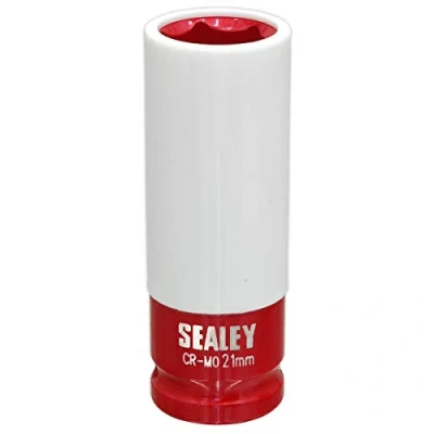 Image of Sealey Sx03021 Alloy Wheel Impact Socket 21Mm 1/2Sq Drive