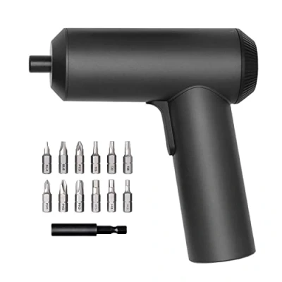 Image of Xiaomi Mijia Cordless Rechargeable Screwdriver 3.6V 2000mAh Li ion 5N.m Electric with 12pcs S2 Screw Bits for Home