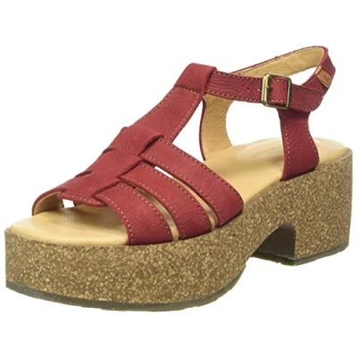 Image of El Naturalista Women&#039;s Arbequina Heeled Sandal, Tibet, 4.5 UK