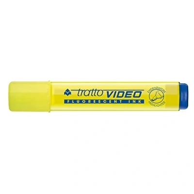 Image of Tratto VIDEO, box/12 pieces, bright yellow