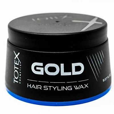 Image of Totex Hair Styling Gold Wax Strong Hold Perfect Scent Texture Shine Finish Paste 150 ml