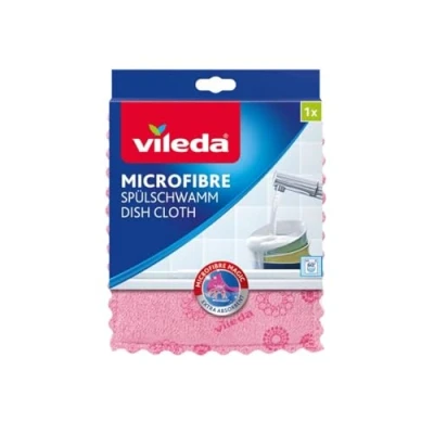 Image of Vileda 4081 sponge microfiber core with very high absorption capacity and material for cleaning power Sauna Random color