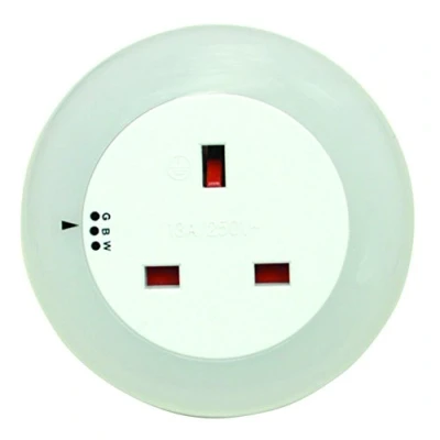 Image of Eagle Automatic Plug in Multi Colour Through LED Night Light with Dusk Till Dawn Daylight Sensor for Nursery, Halls, Stairs, Landings, Bedrooms [Energy Class A+]