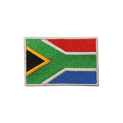 Image of South Africa National Flag Iron On Patch Sew Embroidered Patch/Badge for Clothes