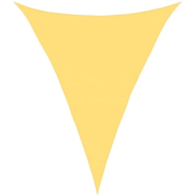 Image of vidaXL Sunshade Sail 160 g/m² Beige 4x5x5 m HDPE