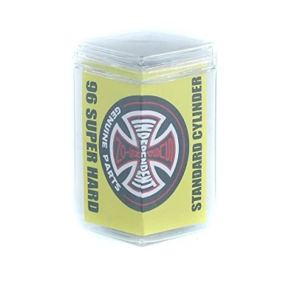 Image of Independent Indy Truck Skateboard Bushings Standard Cylinder Super Hard 96 Yellow