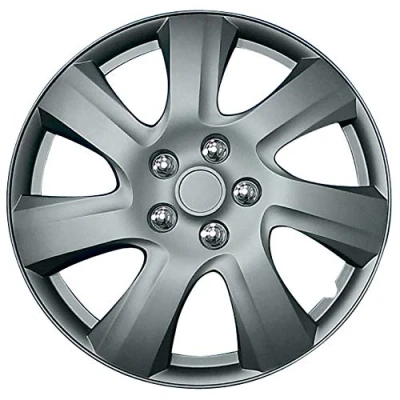 Image of AUTO STYLE Set wheel covers Carolina 14 inch matt gunmetal