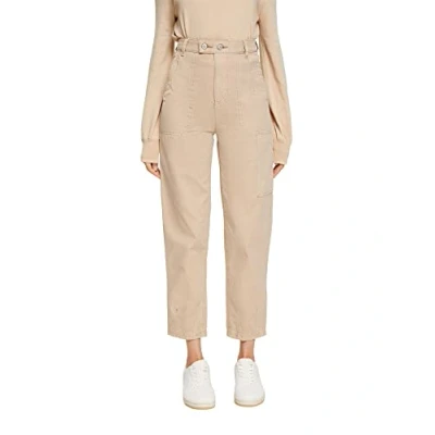 Image of ESPRIT Women&#039;s 092ee1b309 Trouser, 295/Cream Beige, 16