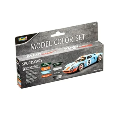 Image of Revell 36202 Model Color Sportscars 8x 17ml Acrylic Paints