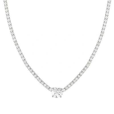 Image of Nomination Chic Silver Crystal Joyful Necklace 38cm
