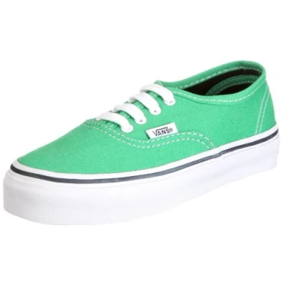 Image of Vans Unisex Adult Carmine Lace Up Trainers, Island Green/black Canvas, 2.5 UK