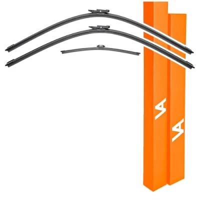 Image of VIA ALBION® Complete Wiper Set for FORD KUGA (Mk2) 2013 2019 All Weather Blades, Front &amp; Rear