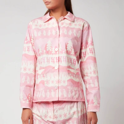 Image of Helmstedt Women&#039;s Nomi Shirt Pink Landscape S