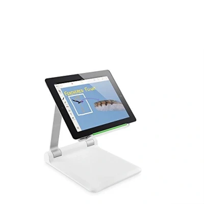 Image of Belkin B2B118 Stage Presenter with Foldable and Transportable Support for Apple iPad, iPhone, Android Tablet Smartphones Green, Silver,3M