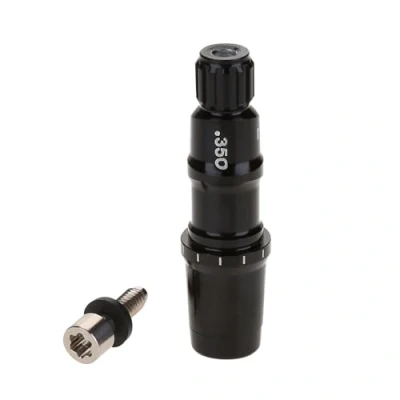 Image of Golf Shaft Adapter, Adapter Sleeve Replacement Durable Aluminum Alloy Accessory for TaylorMade M3 M4 Driver (0.350)