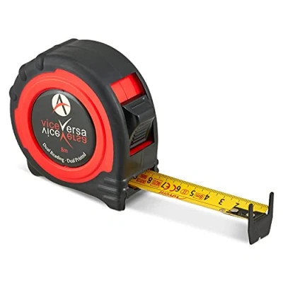 Image of Advent Vice Versa 8m x 25mm Metric Tape Measure Dual Printed Blade ATM4 8025VV