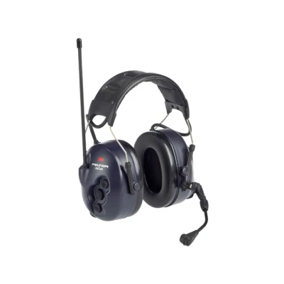 Image of 3M Peltor PMR446 Litecom Two Way Radio Headset Helmet Version Twin Pack