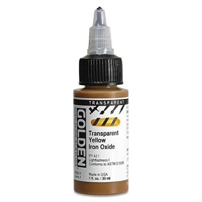 Image of Golden High Flow 1Oz Transp Yellow Iron Oxide