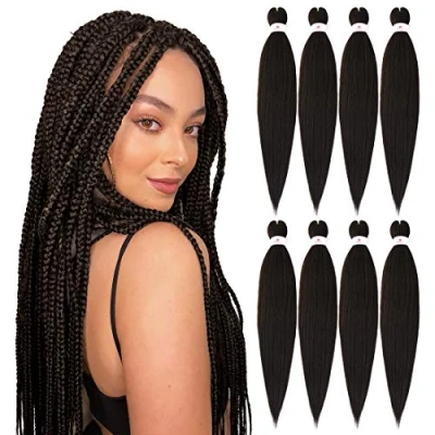 Image of Beyond Beauty EZ Braid Pre Stretched Braiding Hair 8Packs 26inch Professional Yaki Texture Synthetic Hair(#4)
