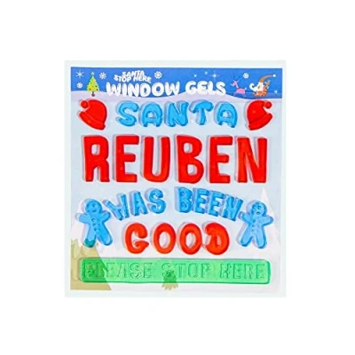 Image of Personalised Window Gels (Reuben)