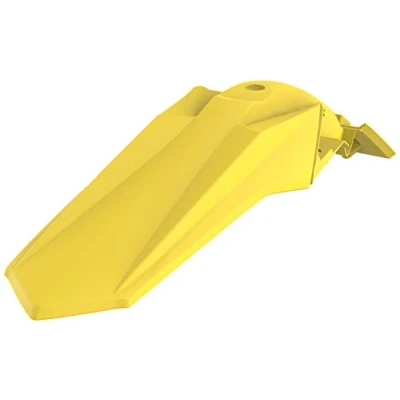 Image of Polisport Suzuki Rear Fender RMZ 250 2019 2022 450 2018 22, Yellow Motocross4u