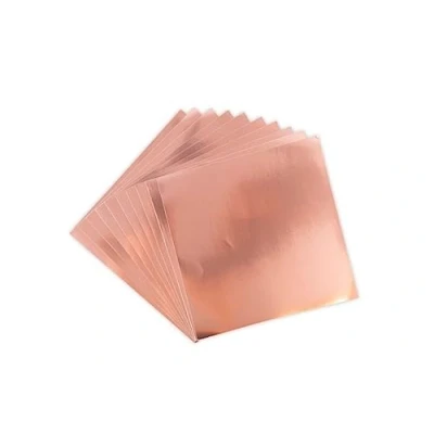 Image of Sizzix Surfacez Alum Sheets 665259, 6&quot; x Reflective Metallic Craft Boards Rose Gold, 10PK, One Size