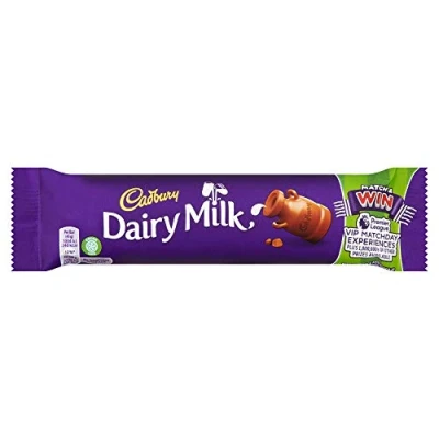 Image of Cadbury Dairy Milk Chocolate Bar, Pack of 48 x 45 g