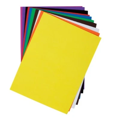 Image of docrafts Craft Planet 9 x 12 Funky Foam Sheets Assorted Colours (Pack of 10)