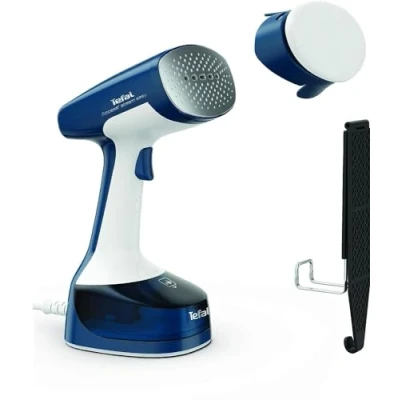Image of TEFAL Access Steam Easy DT7130G0 Clothes Steamer Blue &amp; White, Blue,White