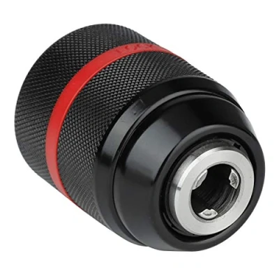 Image of Drill Chuck, Universal Keyless Hand 1/2‑20UNF Mount 2 13mm Self Tightening Chuck Adapter Converter for Multiple Purposes