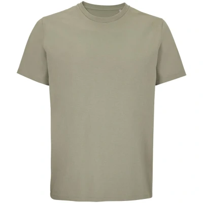 Image of SOLS Unisex Adult Legend Organic T Shirt (Khaki Green) Size Large