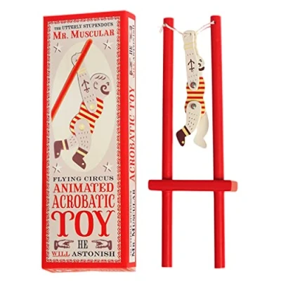 Image of Rex London Mr Muscular Wooden Acrobatic Toy