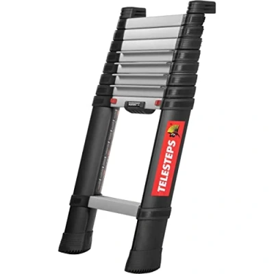 Image of Telescopic ladder 3m from TELESTEPS I Made in Sweden Prime Line Compact quality with patented premium design Triangular stiles EN 131 certified 72230 581