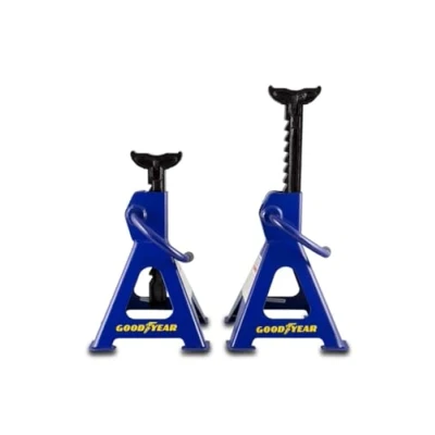 Image of GOODYEAR GOD1251 Steel Jack Capacity: 2 tons, Set of 2, Black Blue