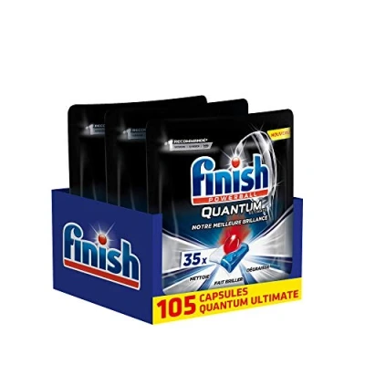 Image of Finish Powerball Quantum Ultimate Dishwasher Tablets 105