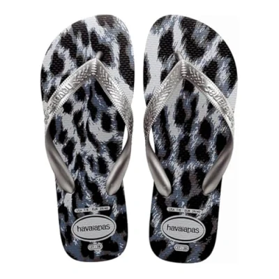 Image of Havaianas Top Animals, Grey Silver/Ice Grey, 3.5/4