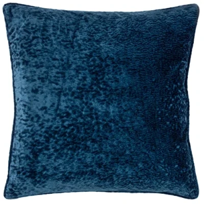 Image of Paoletti Ripple Cushion Cover,Navy,50 x 50cm