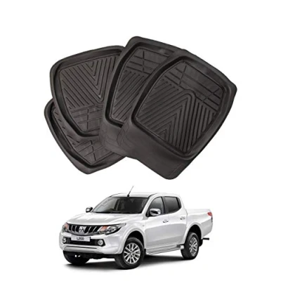 Image of Xtremeauto L200 Deep Tray Rubber Floor Foot Mats Heavy Duty Mud Set of 4