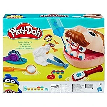 Image of Play Doh Doctor Drill &#039;n Fill Set