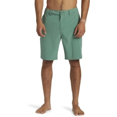 Image of Quiksilver Union 20AMPHIBIAN Board Swimming shorts, Men&#039;s, Size: 30, Green