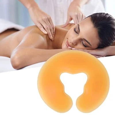 Image of Silicone Spa Pillow Gel Face Pad Body Back Massage Table Bed Beauty Cradle for Facial Relax