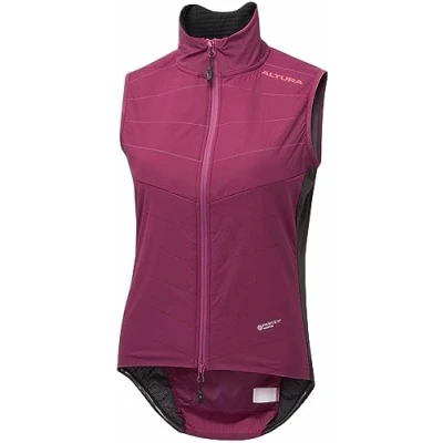 Image of Altura Icon Rocket Women&#039;s Insulated Packable Gilet: Purple, 12